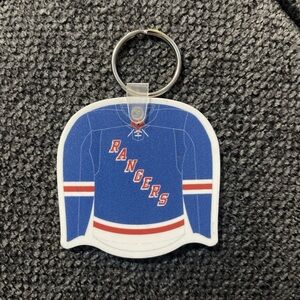 Rangers Blue Jersey Keychain